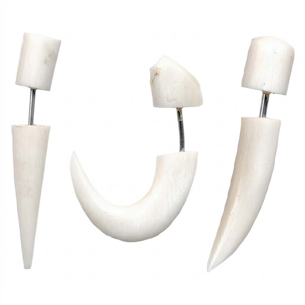 Ear pin bone Front & Back