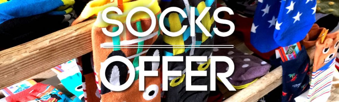 Socks offer! Let’s get serious about socks.