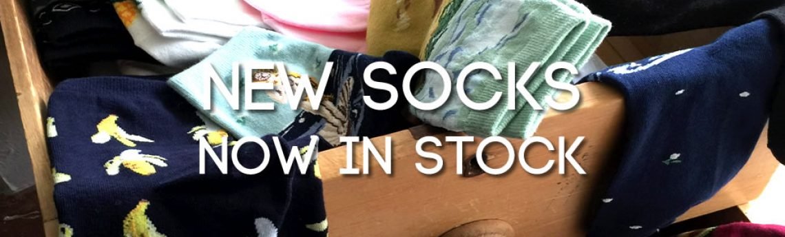 Sock drawer – new socks now in stock