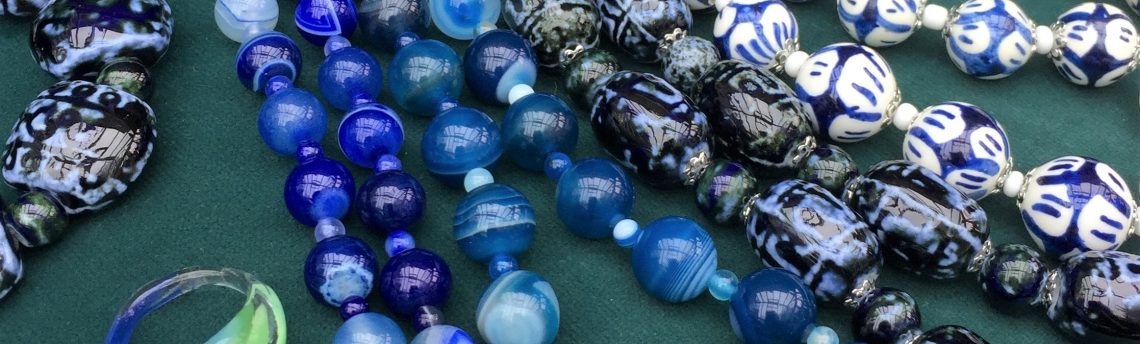 Blue Beads and Baubles – beautiful accessories in azure hues