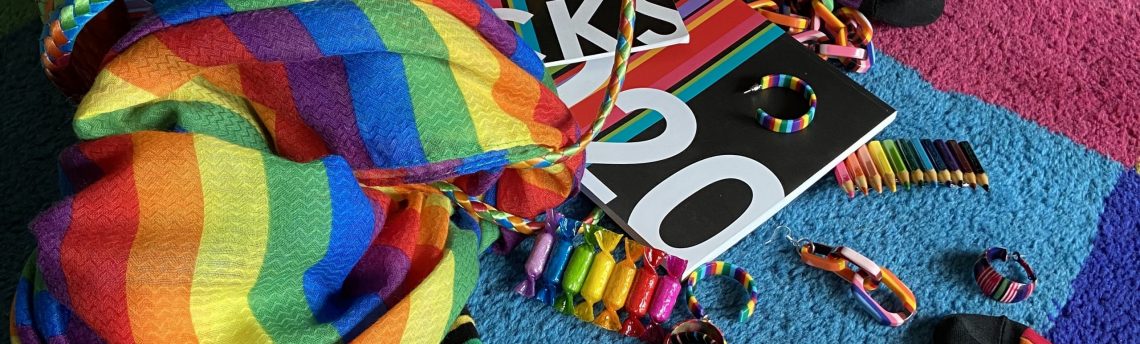 Rainbows – positive symbols of hope and inclusivity.