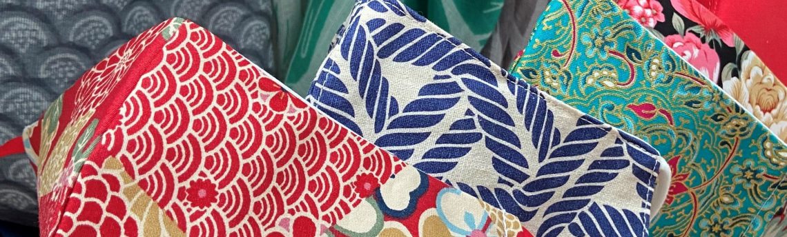 Face masks – kimono print, floral, abstract or plain
