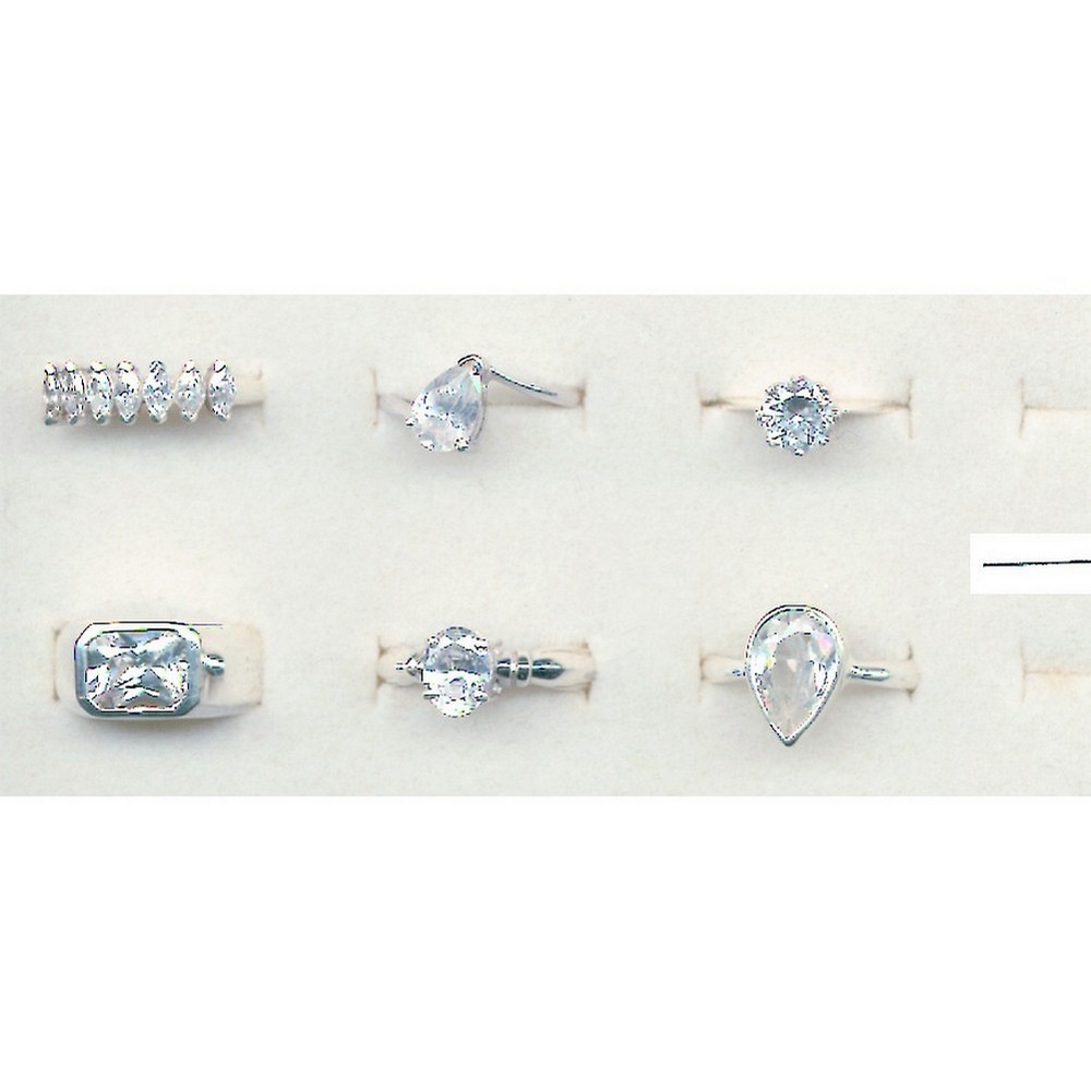 Ring 925 silver & crystal