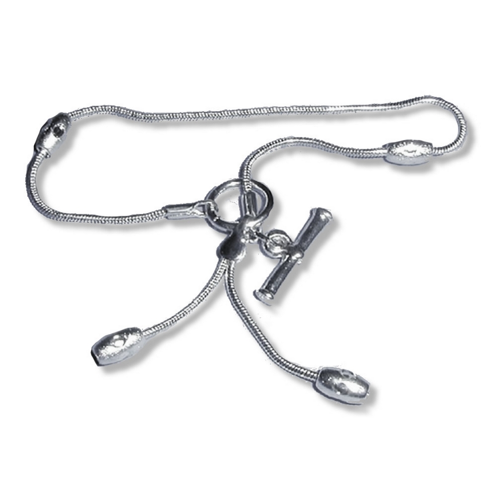 Bracelet bar ring & ovals