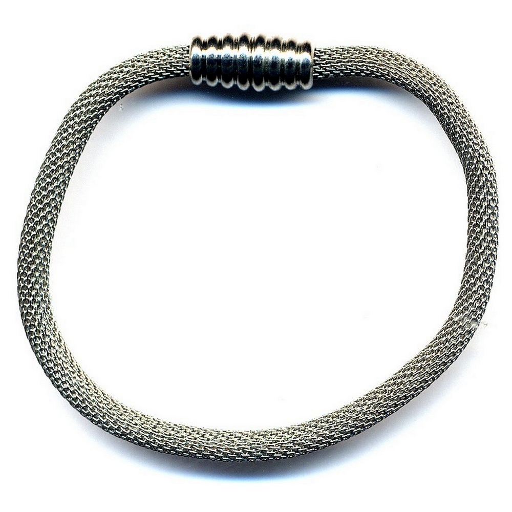 Bracelet mesh magnetic catch 4mm