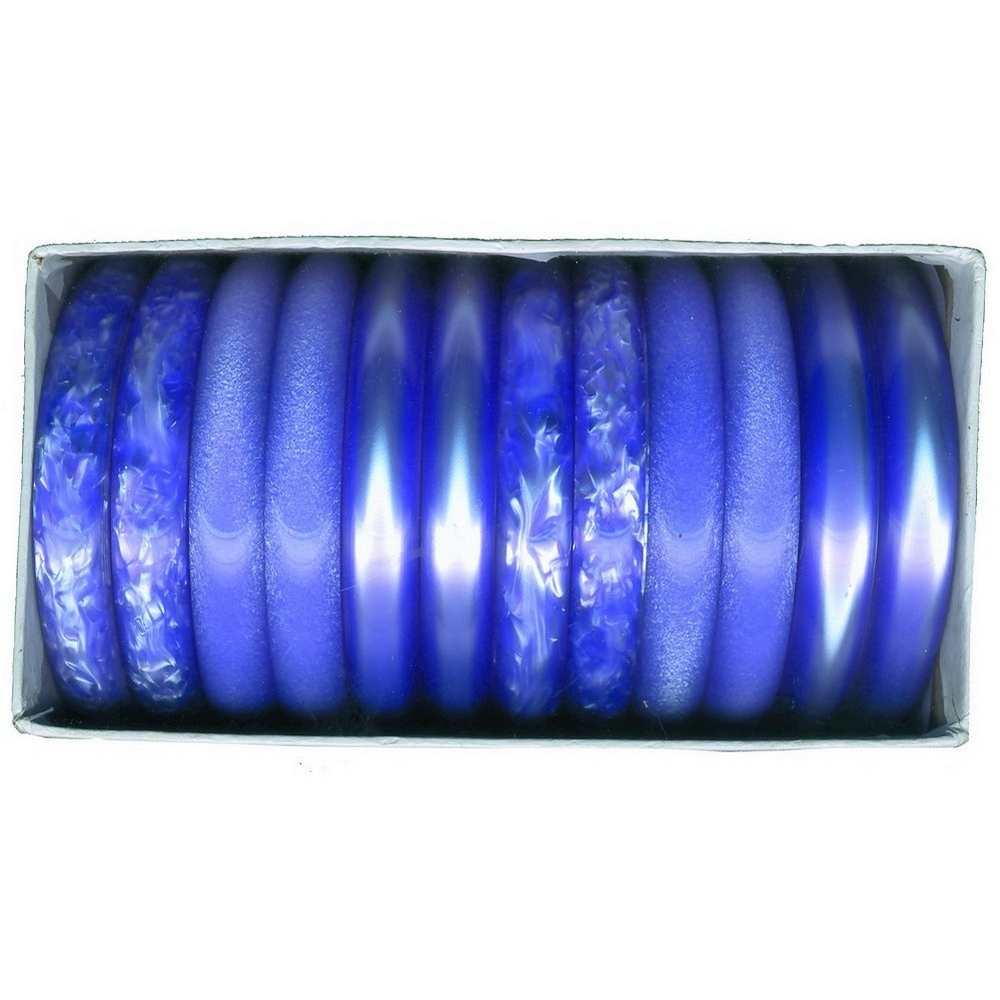 Bracelet resin acrylic 12mm purple