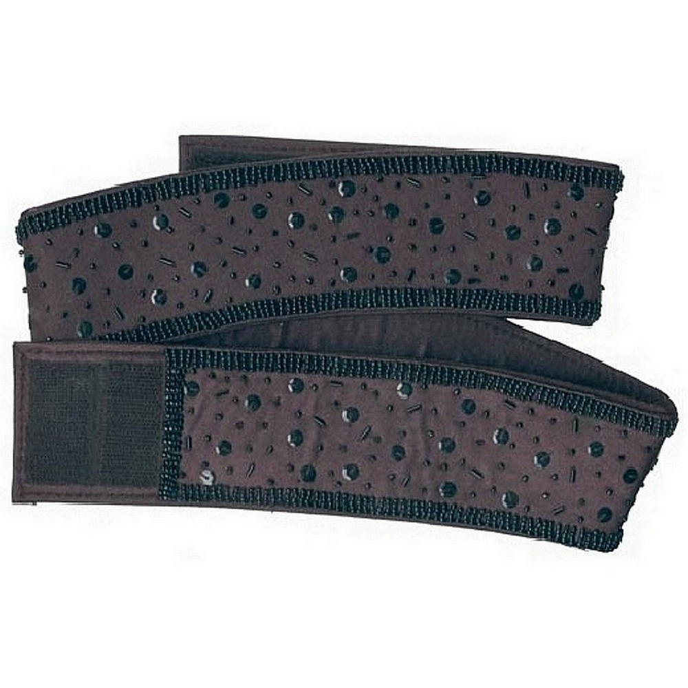 Belt sequin shaped with velcro fastening