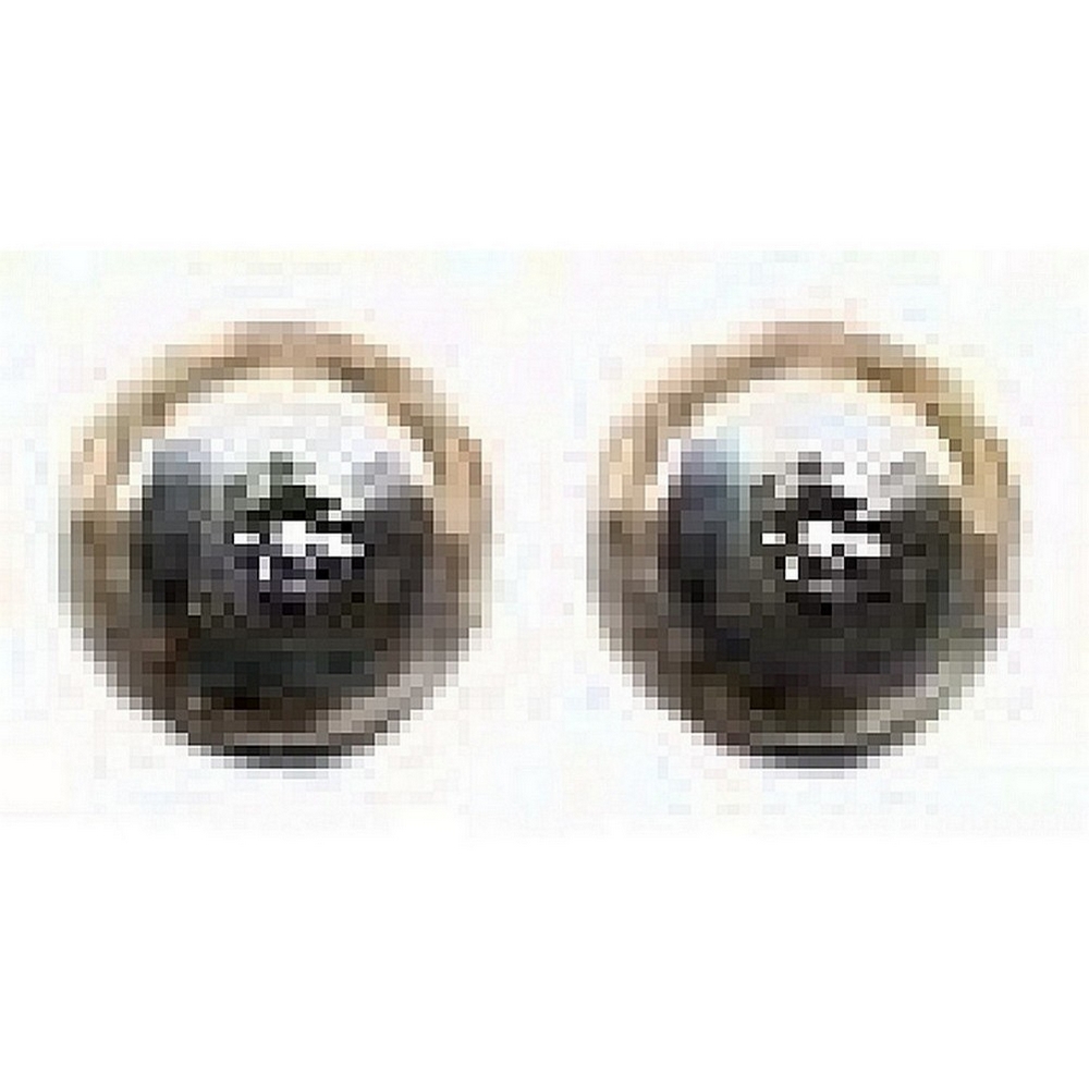 Stud earring 925 silver & diamond circle