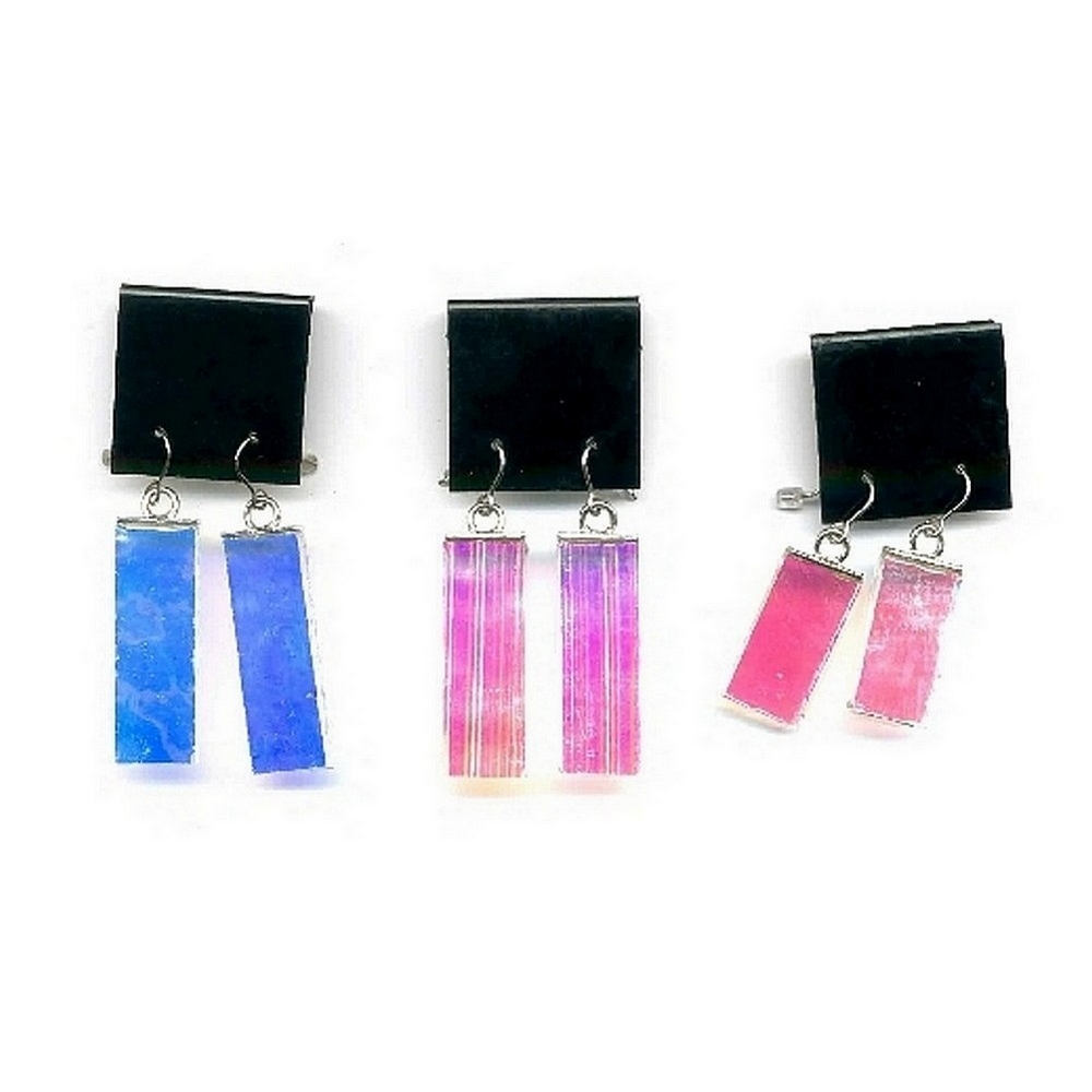 Drop earring glass venus
