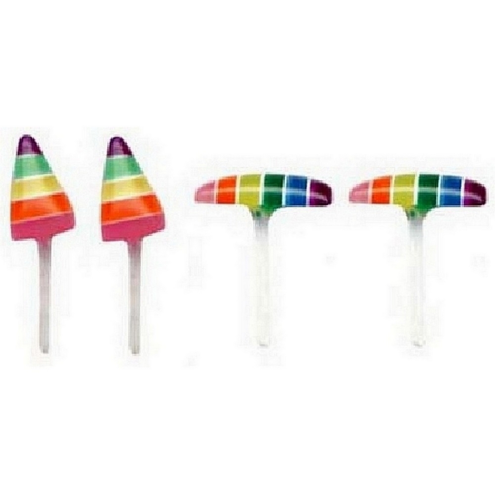 Stud earring ultra violet sensitive Cone & Barrel