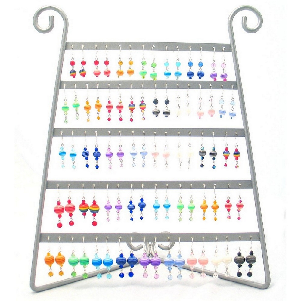 Display with resin & resin Layered Bead x 84 With Display