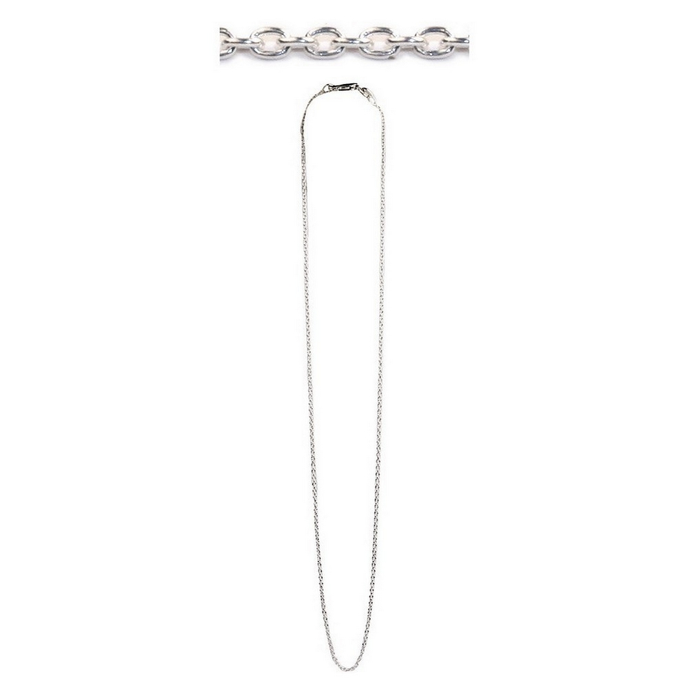 Necklace chain 925 silver basic oval link