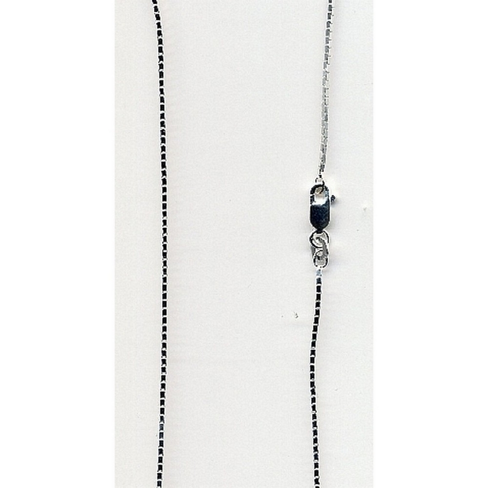 Necklace chain 925 silver mirror box fine 36cm