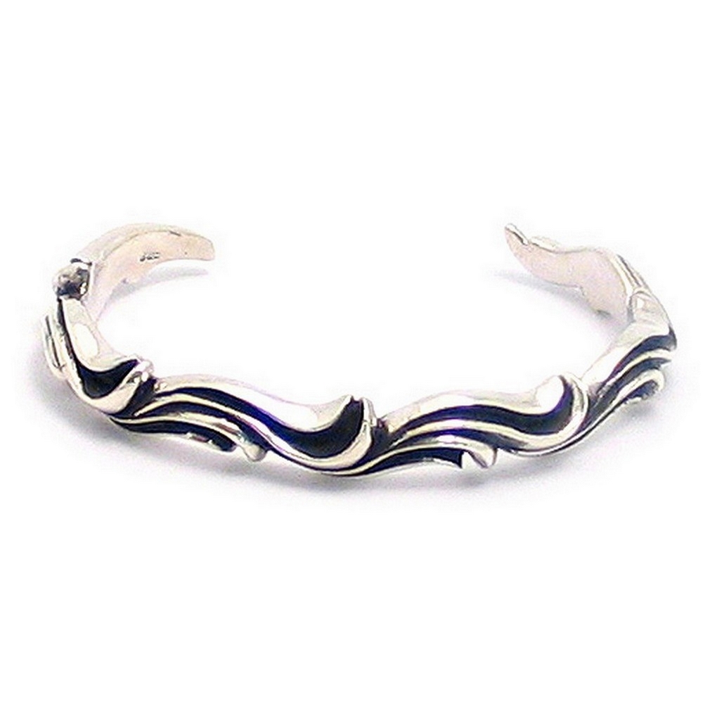 Bracelet 925 silver Wave