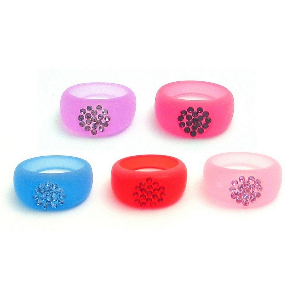 Ring resin & resin matt with crystal circle
