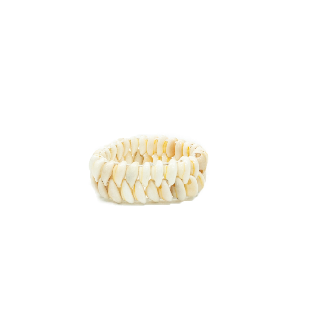 Bracelet shell 2 row stretch