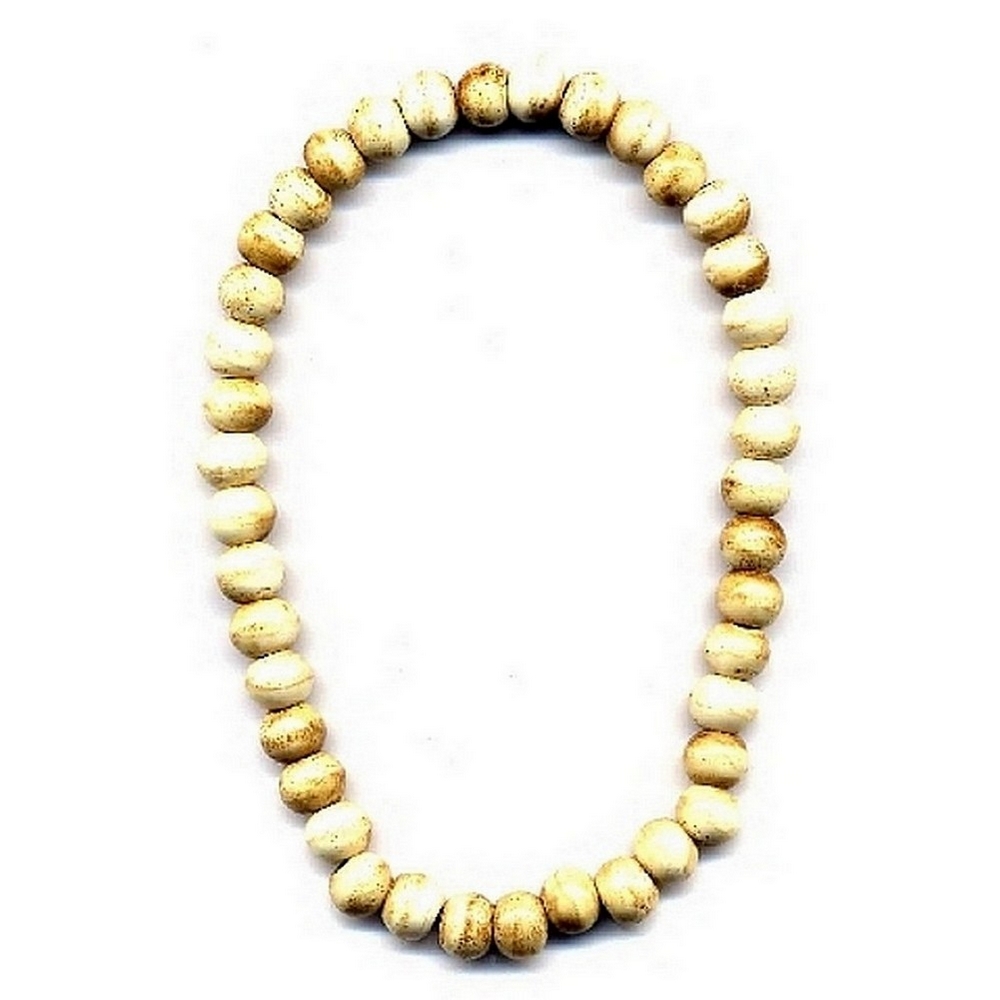 Necklace bone natural