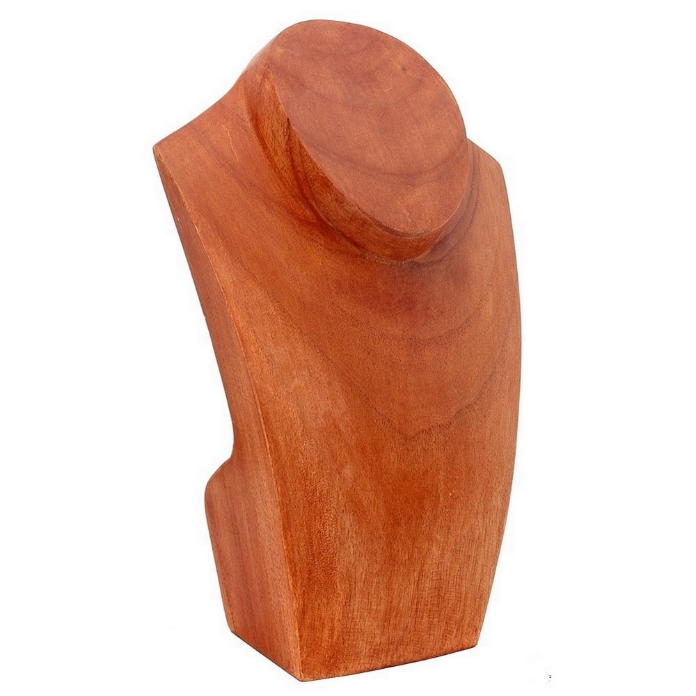POS stand display wood neck 19 x 8 x 28cm