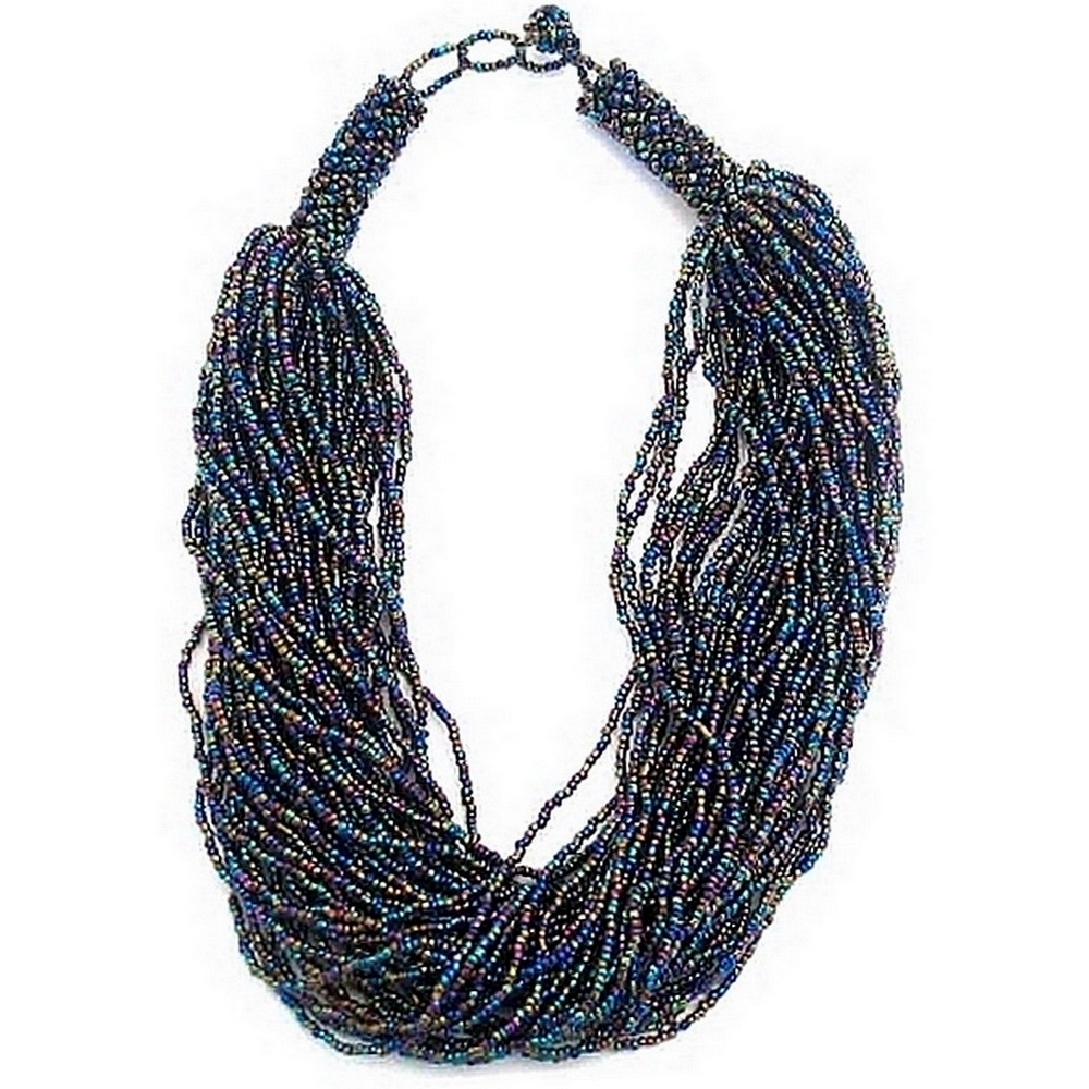 Necklace glass 50 strand
