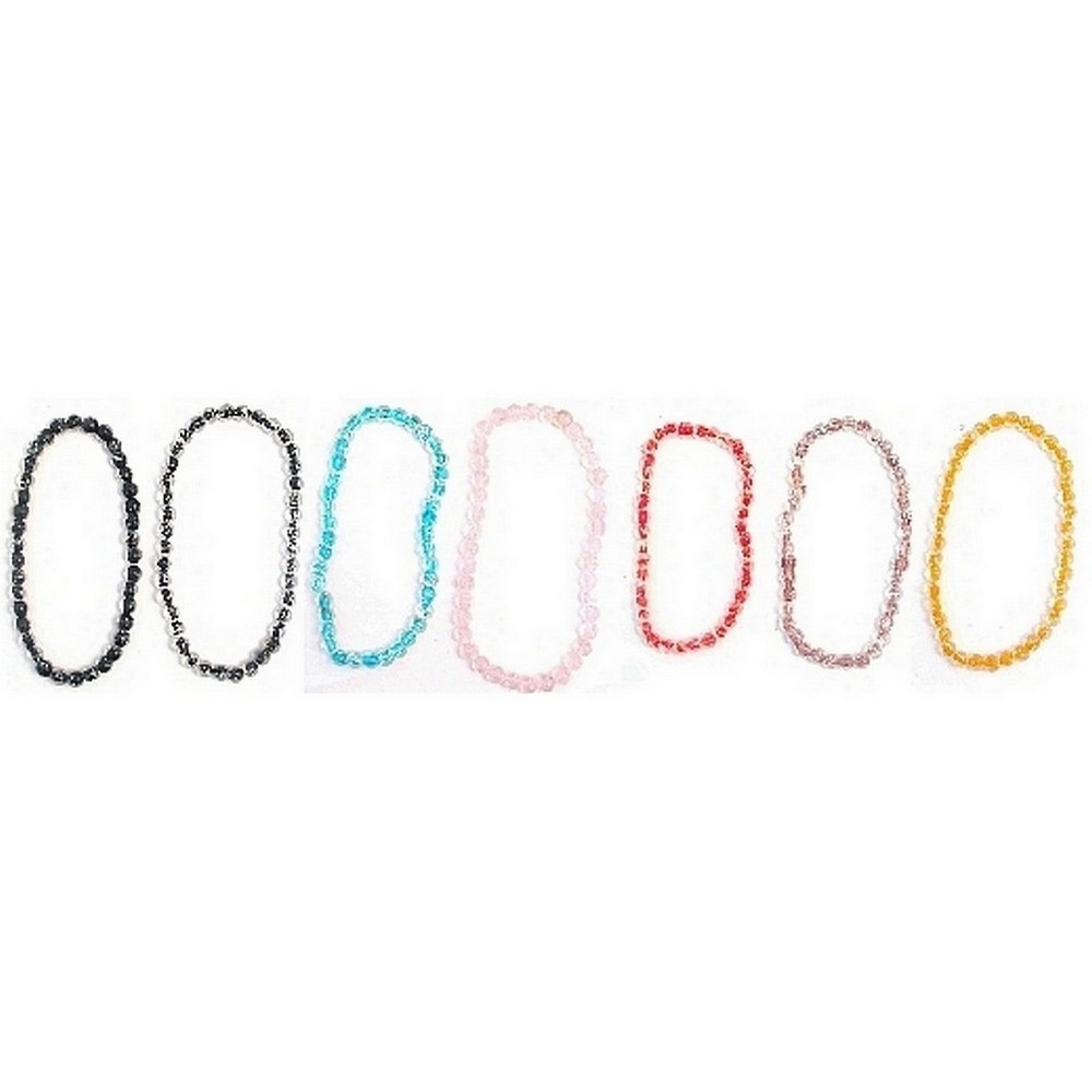 Necklace glass Core Glow in Dark Fleck
