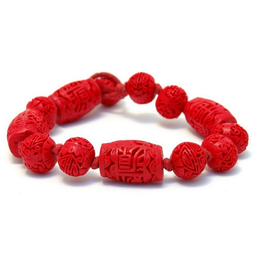 Bracelet Red Bead