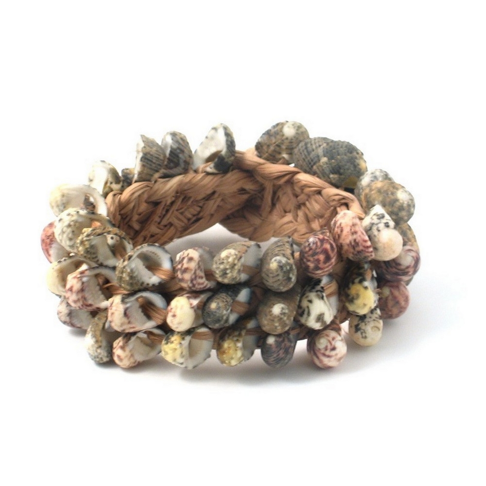 Bracelet shell chunky sea shell