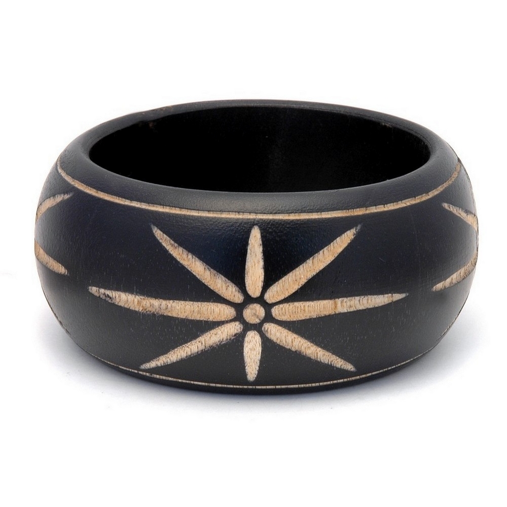 Bracelet wood 4 stars