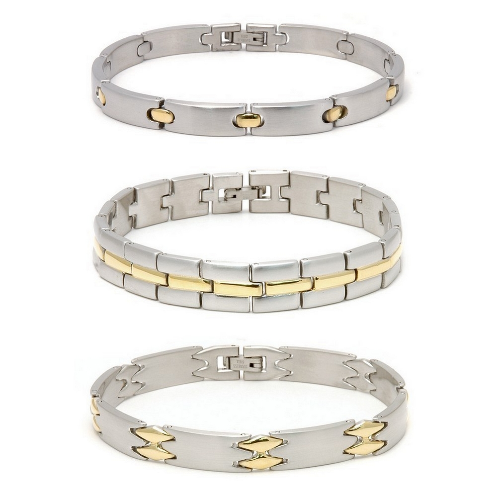 Bracelet mens stainless link