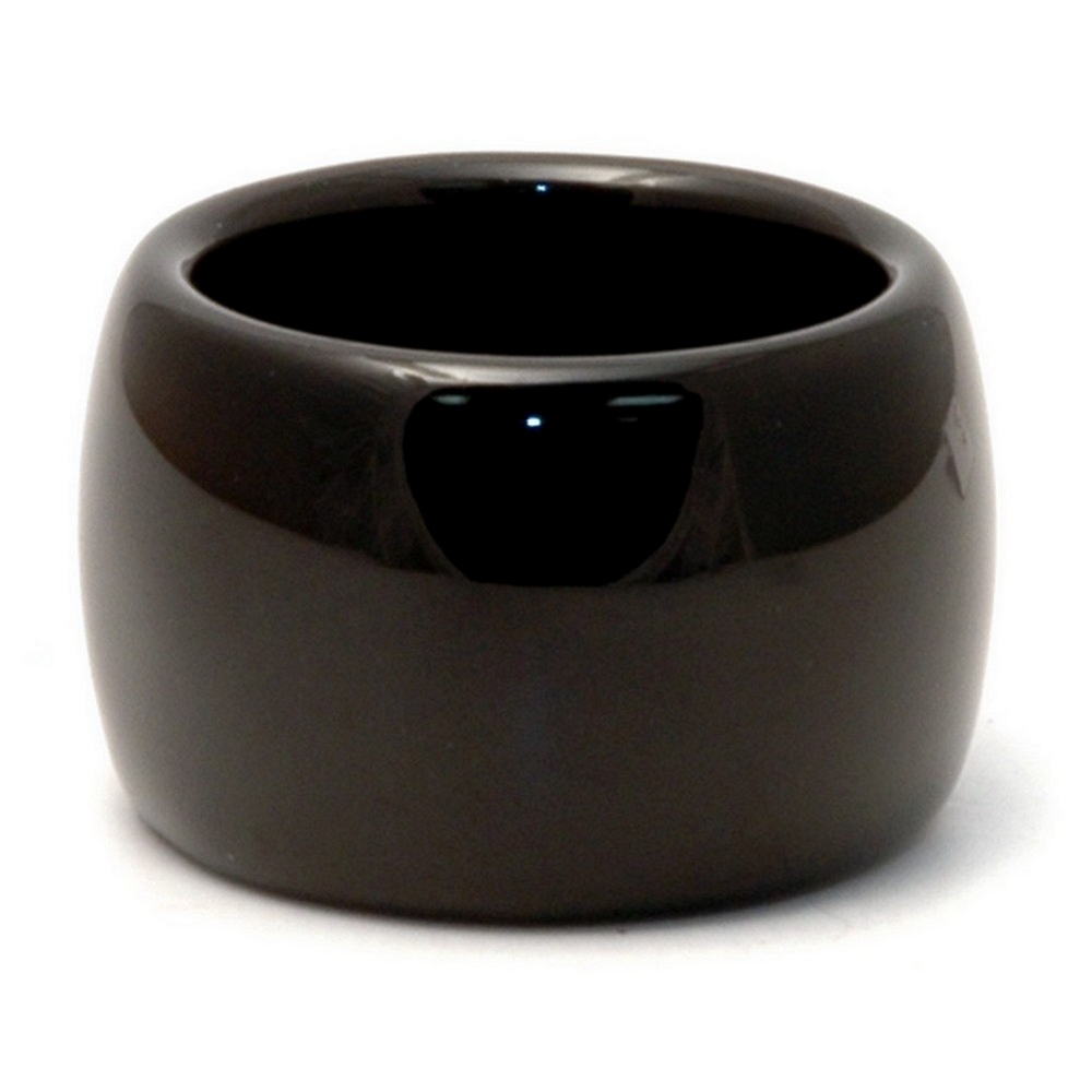Ring stone black 20mm band