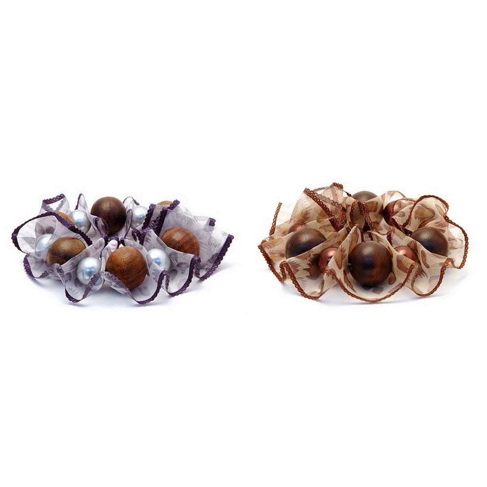 Bracelet wood animal print