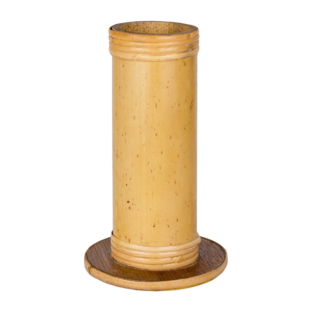POS stand display bamboo tube