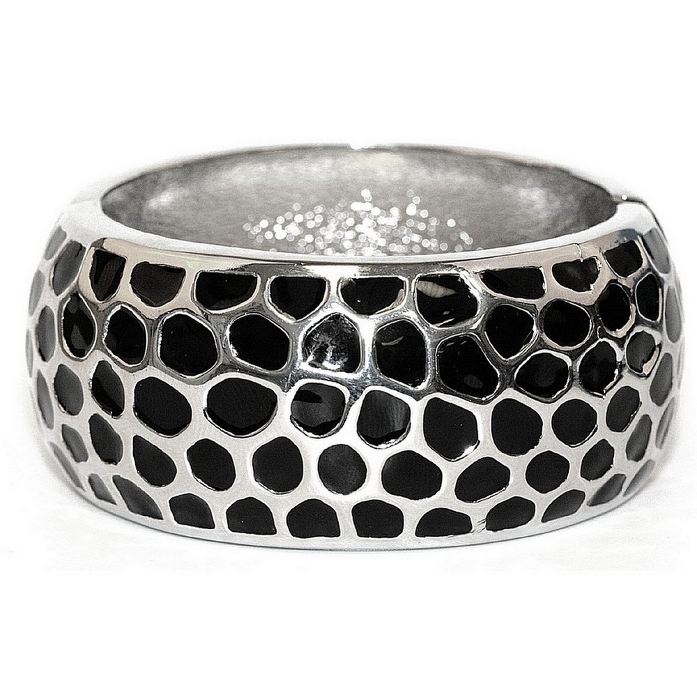 Bangle black indents 32mm