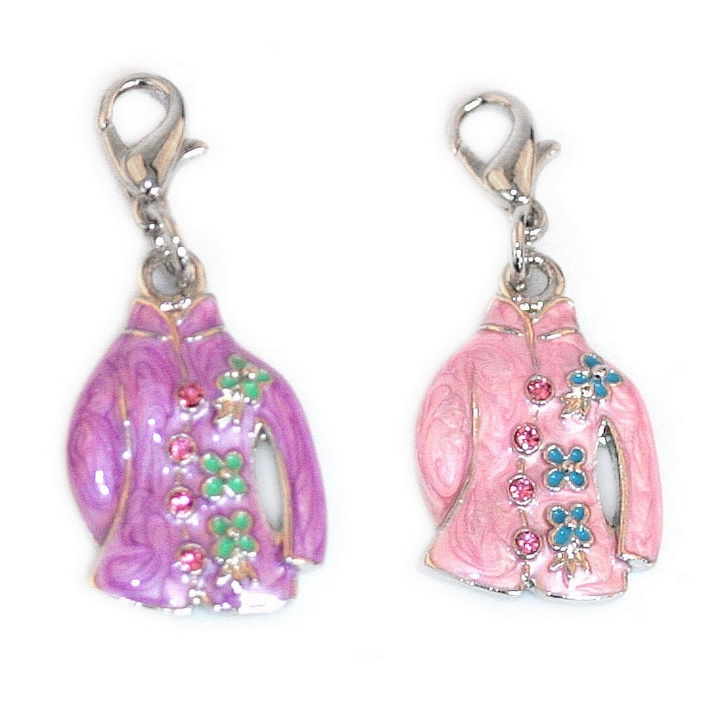 Charm enamel jacket