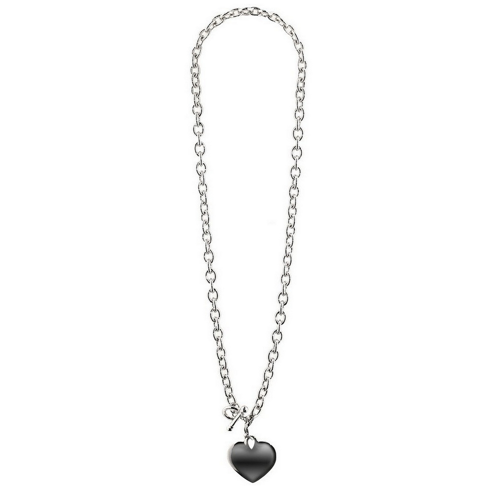 Necklace chain with heart 45cm