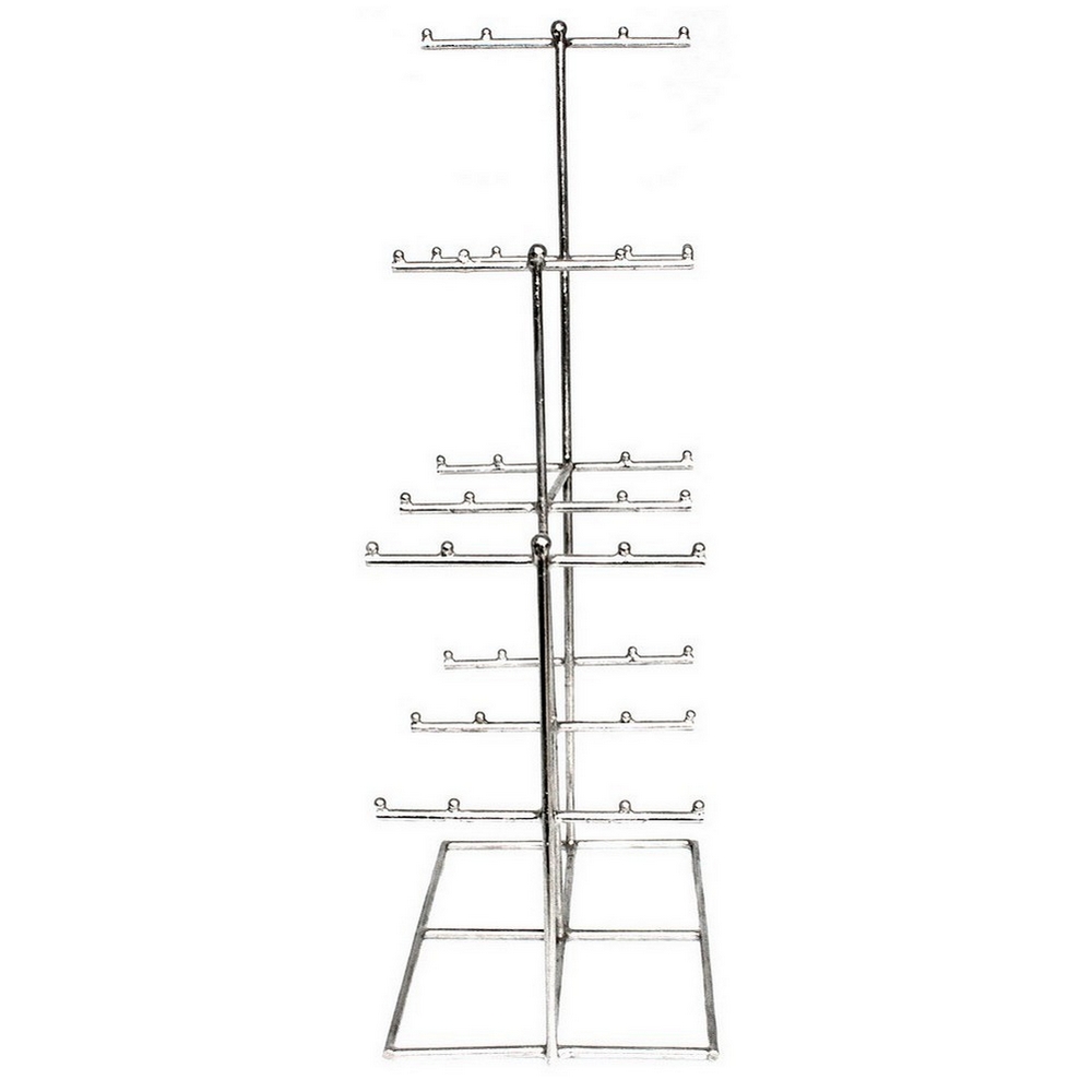 POS stand display for bangles chrome