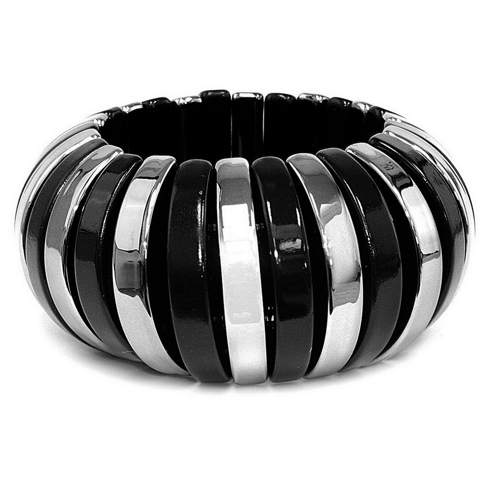 Bracelet & black half moon