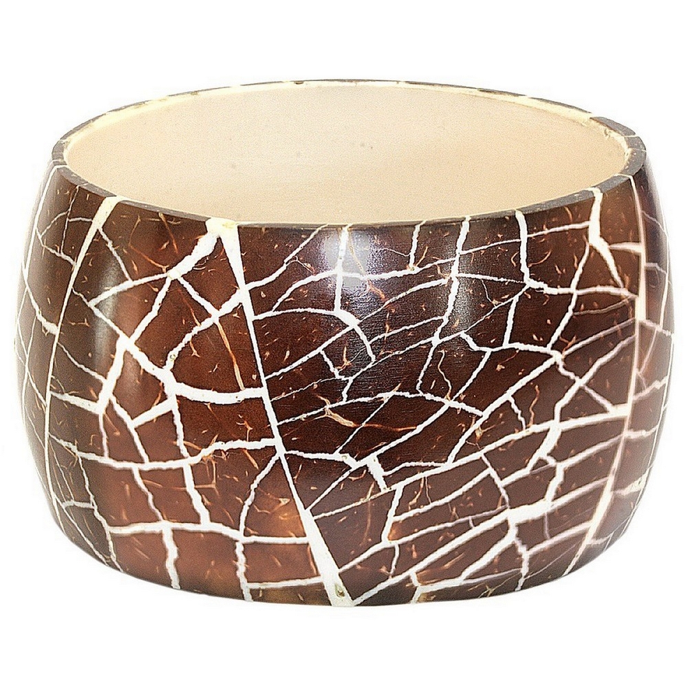 Bangle resin coco crackle 50mm