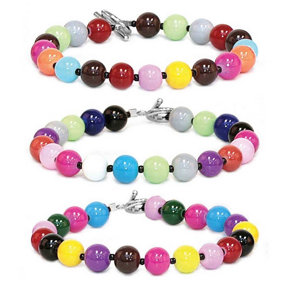 Bracelet glass & bead shanghai