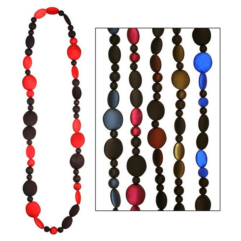 Necklace lozenge 96cm