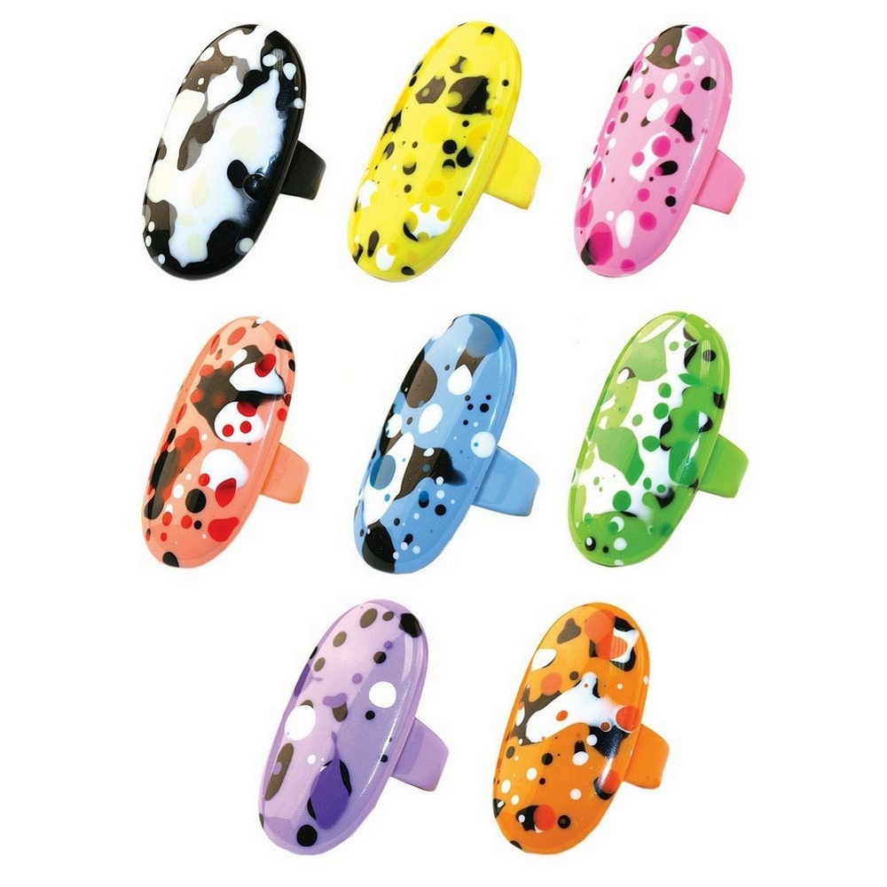Ring resin oval splash