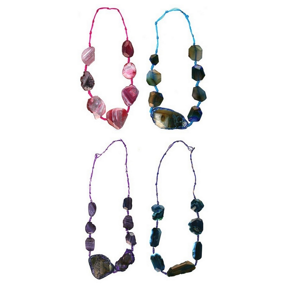 Necklace stone rough