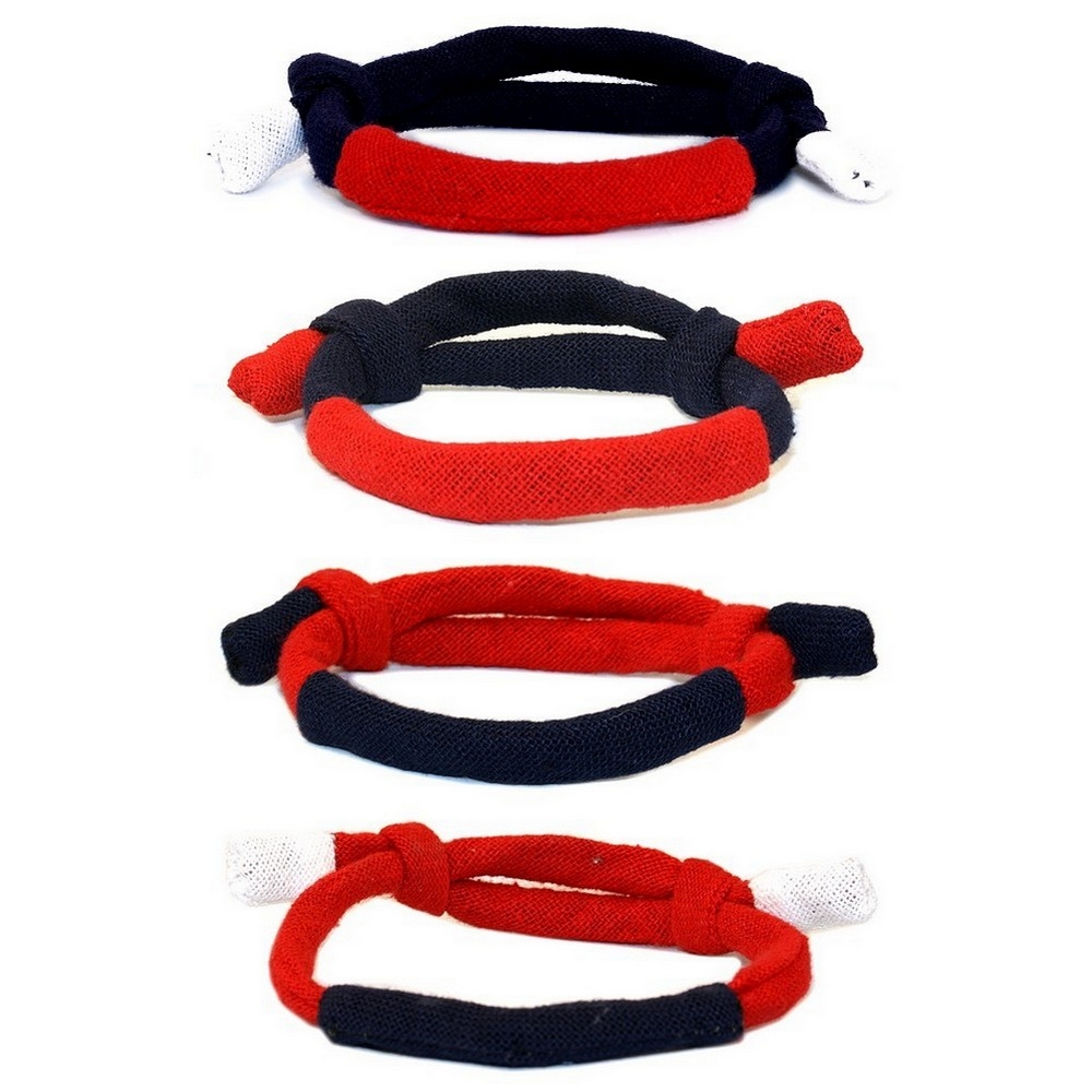 Bracelet cotton nautical