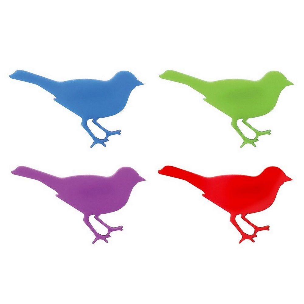 Brooch acrylic bird