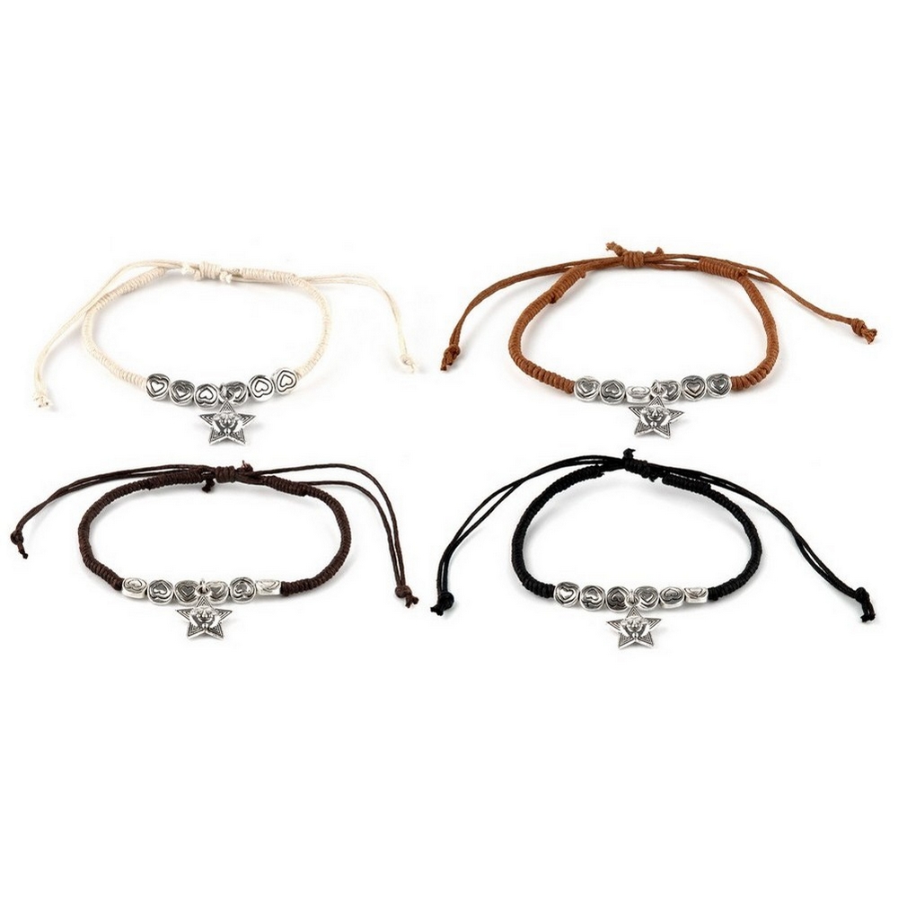 Bracelet cord star
