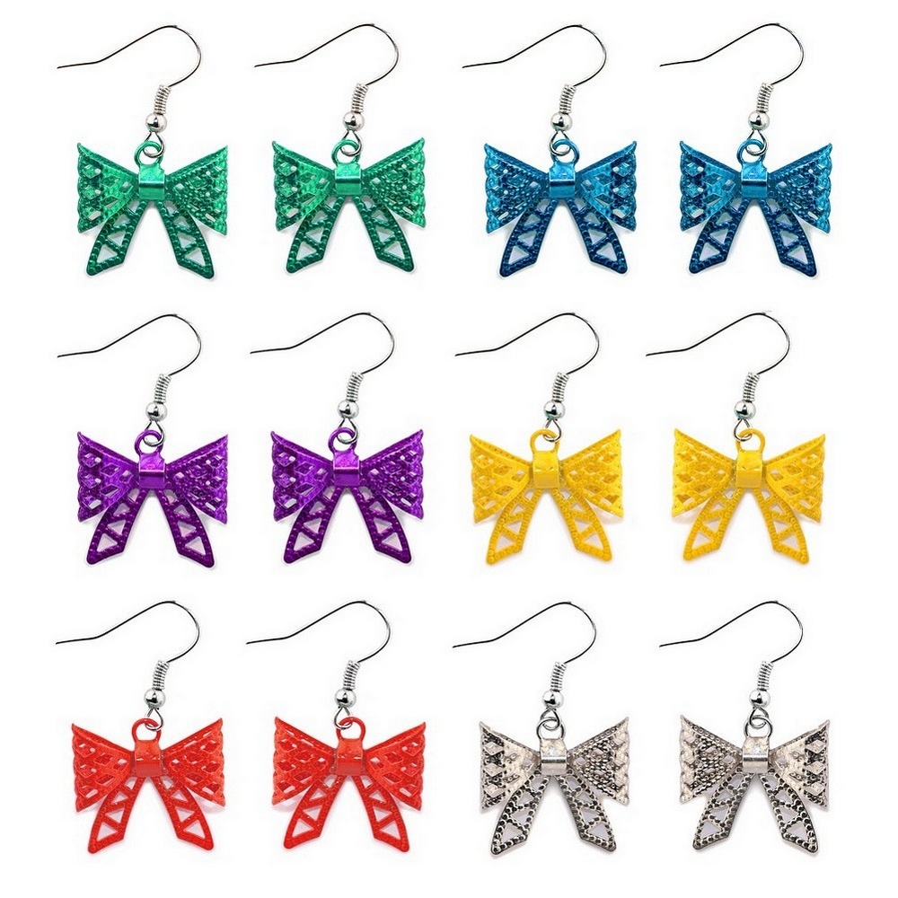 Drop earring bows