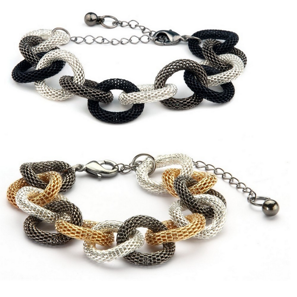 Bracelet looped milanese assorted