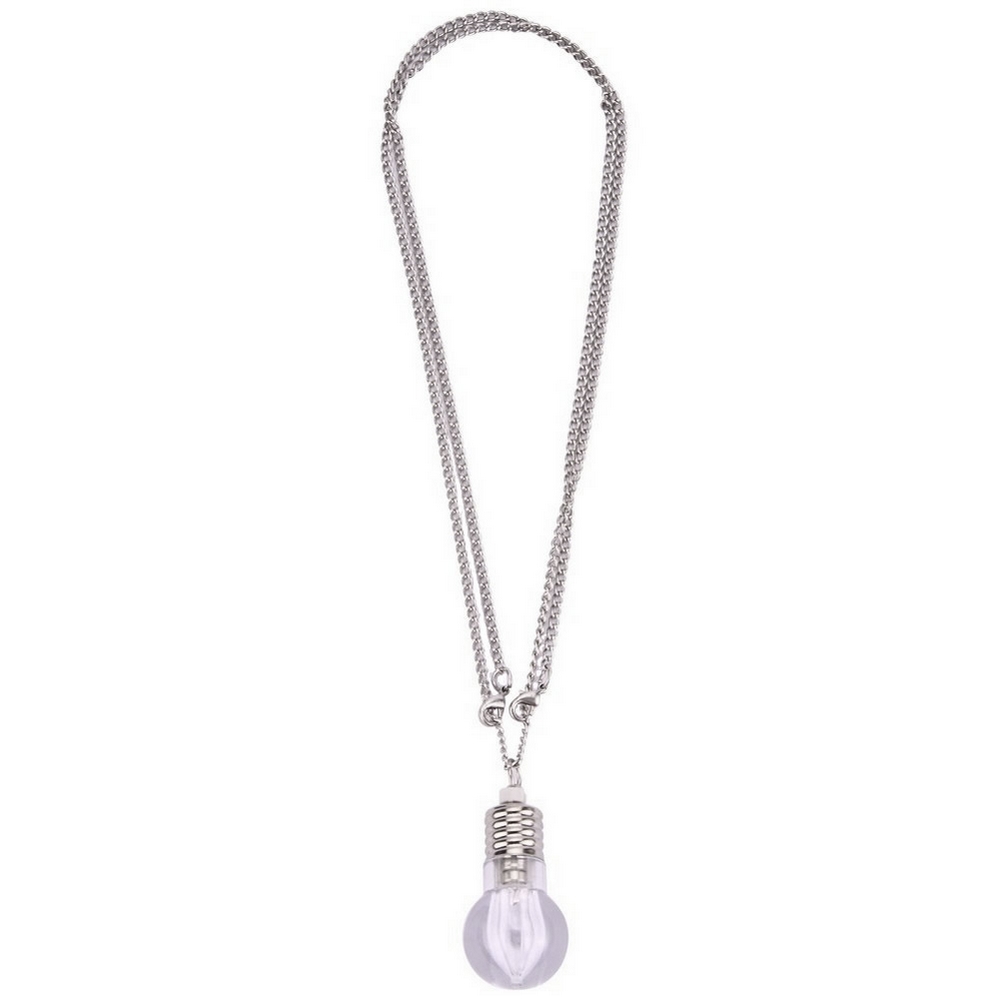 'Any length' necklace with a pendant light bulb 80cm