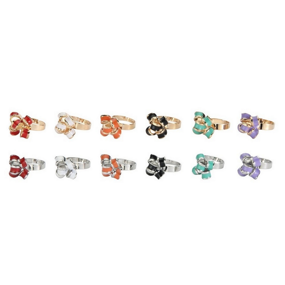 Ring enamel rosette