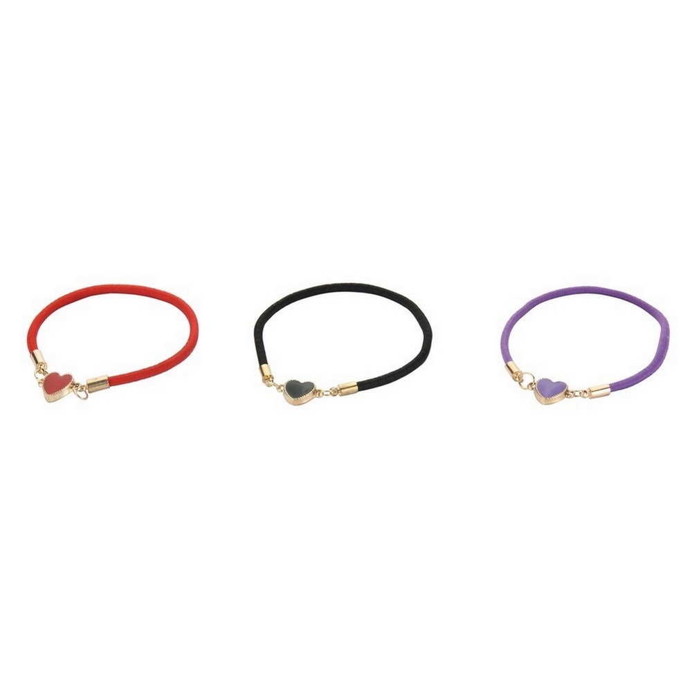 Bracelet satin heart