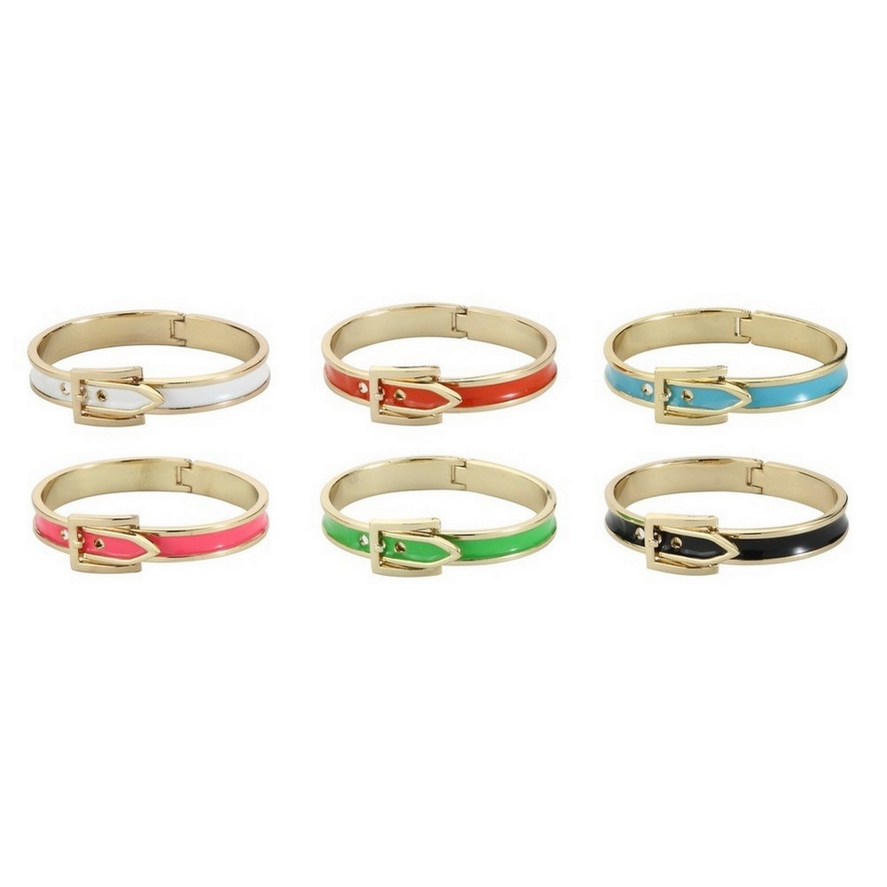Bracelet enamel belt buckle